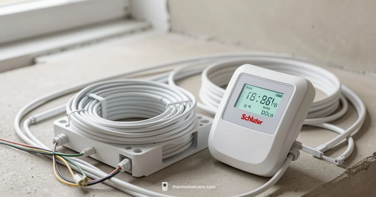 Schluter Thermostat Guide - Thermostat Care