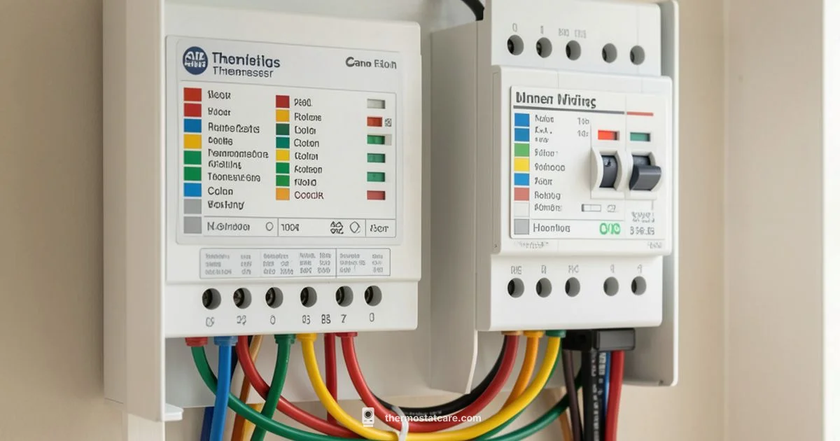Wire Color Guide Wire Color Guide - Thermostat Care