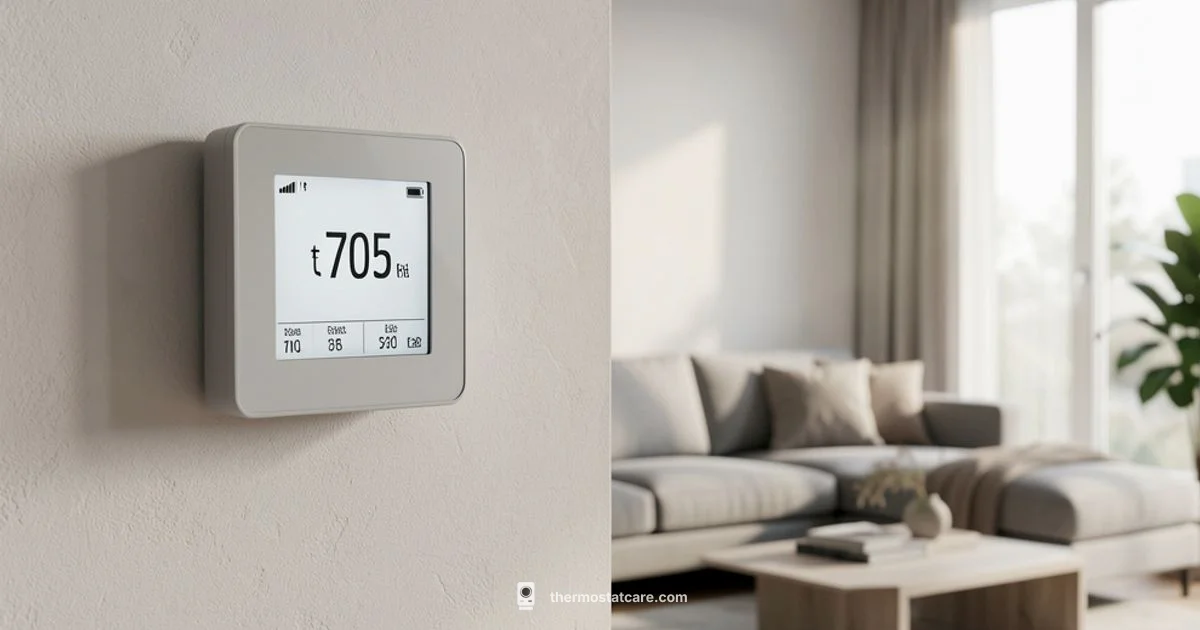 t705 Setup Guide - Thermostat Care