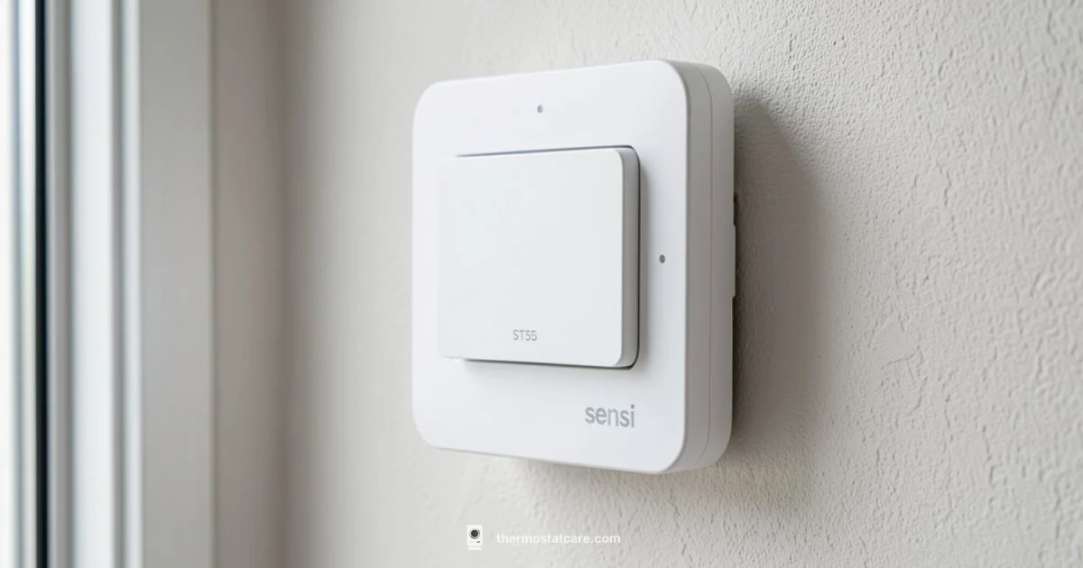 Sensi ST55 Guide - Thermostat Care