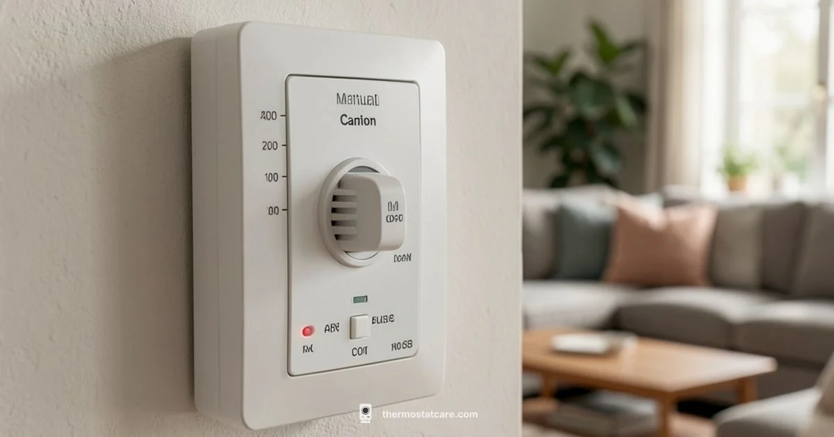 Manual Thermostat Guide - Thermostat Care