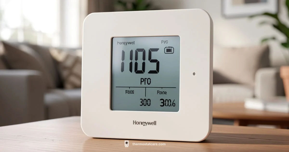 Honeywell Pro 3000 Guide - Thermostat Care