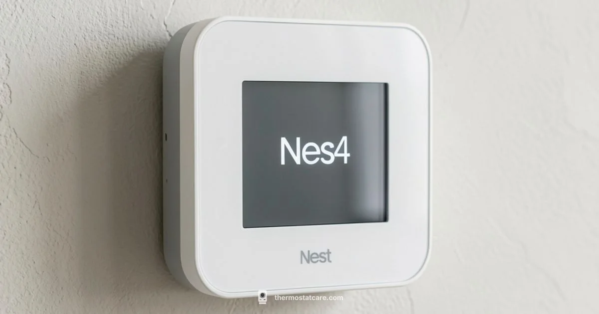 Nest 4 Thermostat Nest 4 Thermostat - Thermostat Care