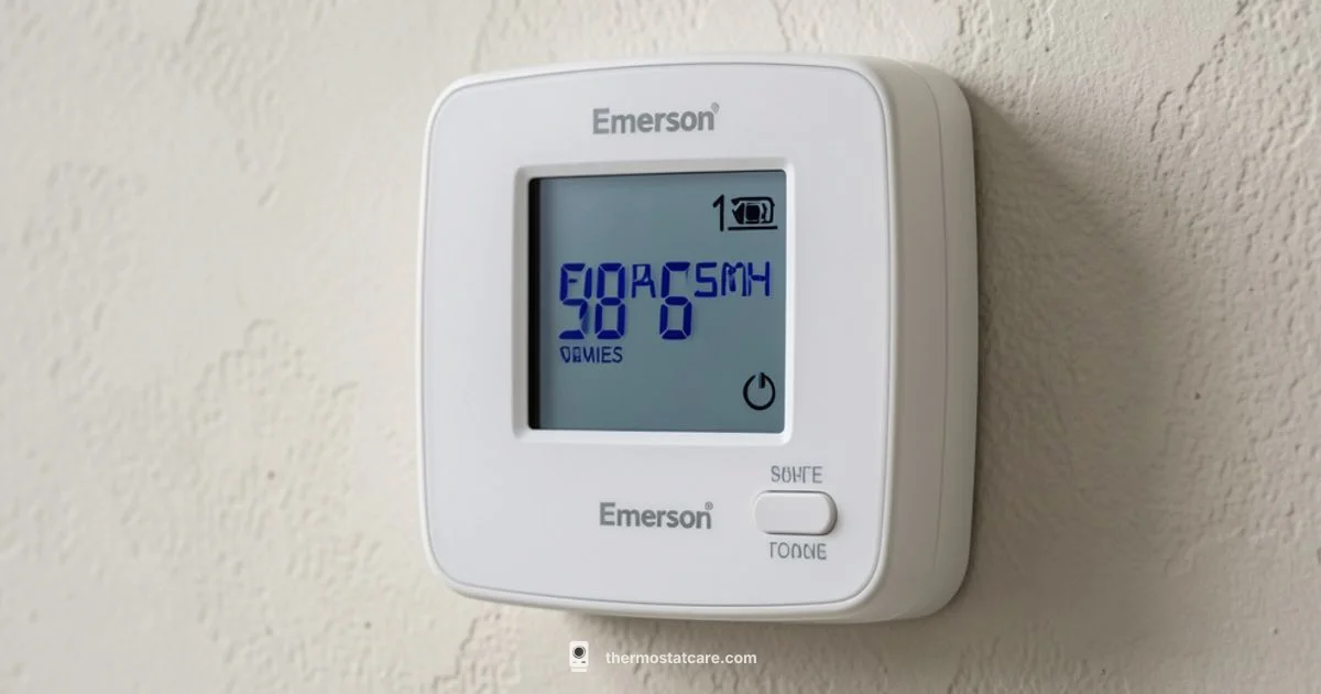 Emerson 70 Series Guide - Thermostat Care