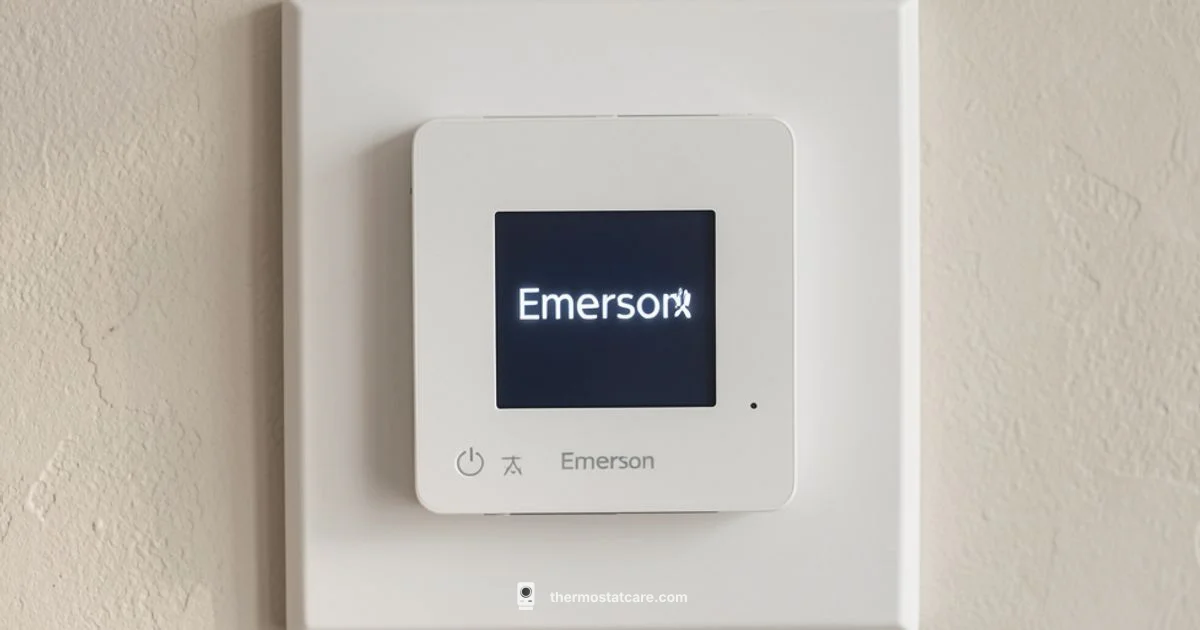 Program Emerson Thermostat - Thermostat Care