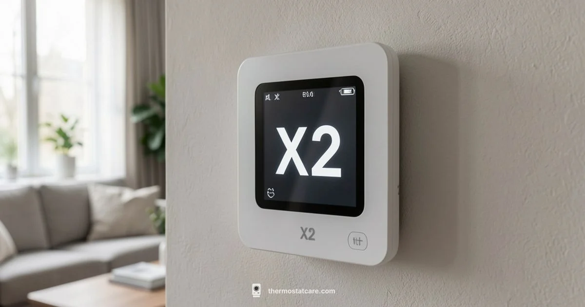 X2 Thermostat Overview - Thermostat Care