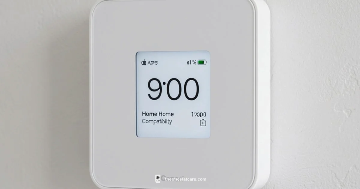 Apple Home Ready - Thermostat Care