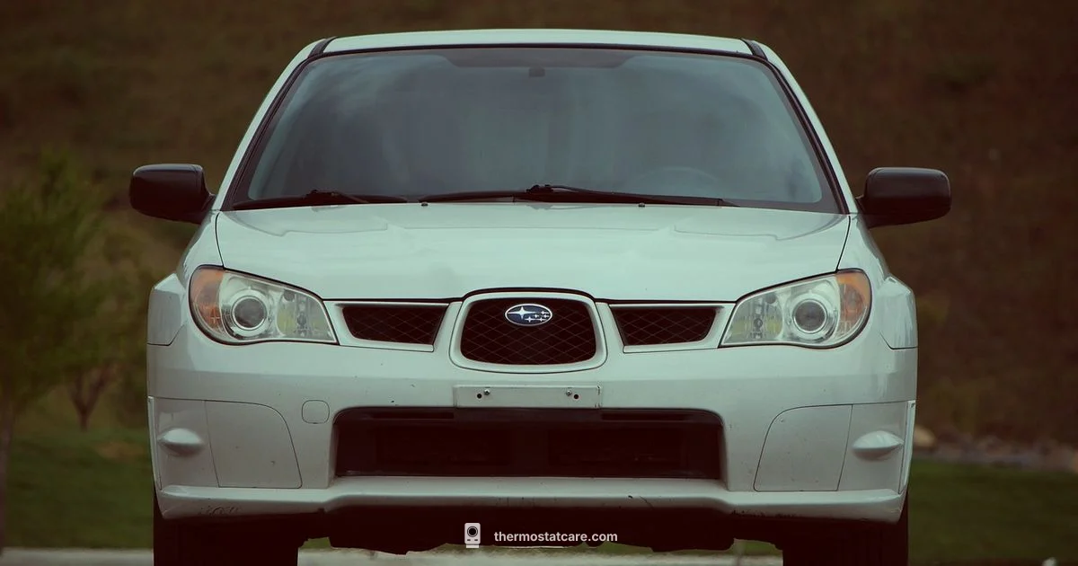 Subaru Thermostat Guide - Thermostat Care