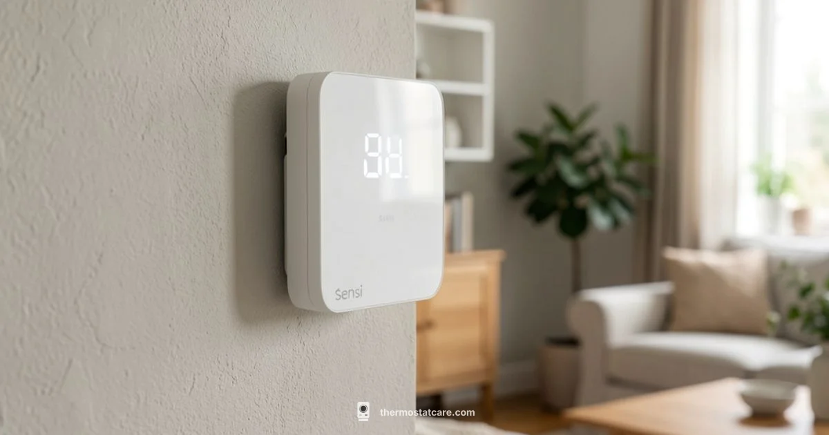 Sensi Setup Guide - Thermostat Care