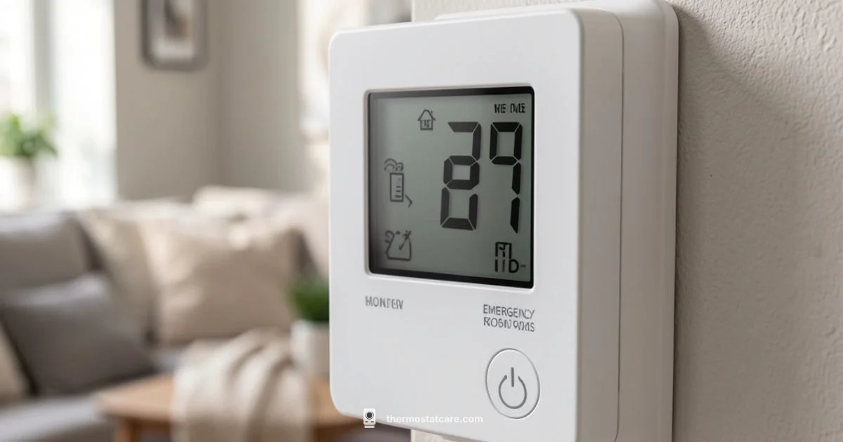 Emergency Heat Guide - Thermostat Care