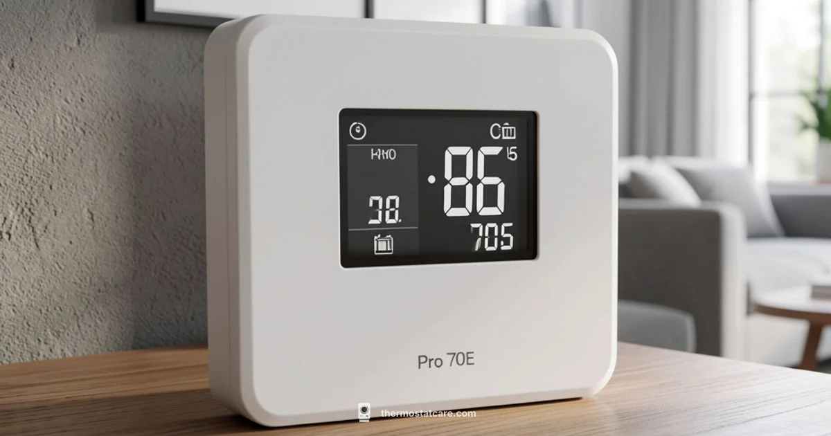 Pro 705 Overview - Thermostat Care