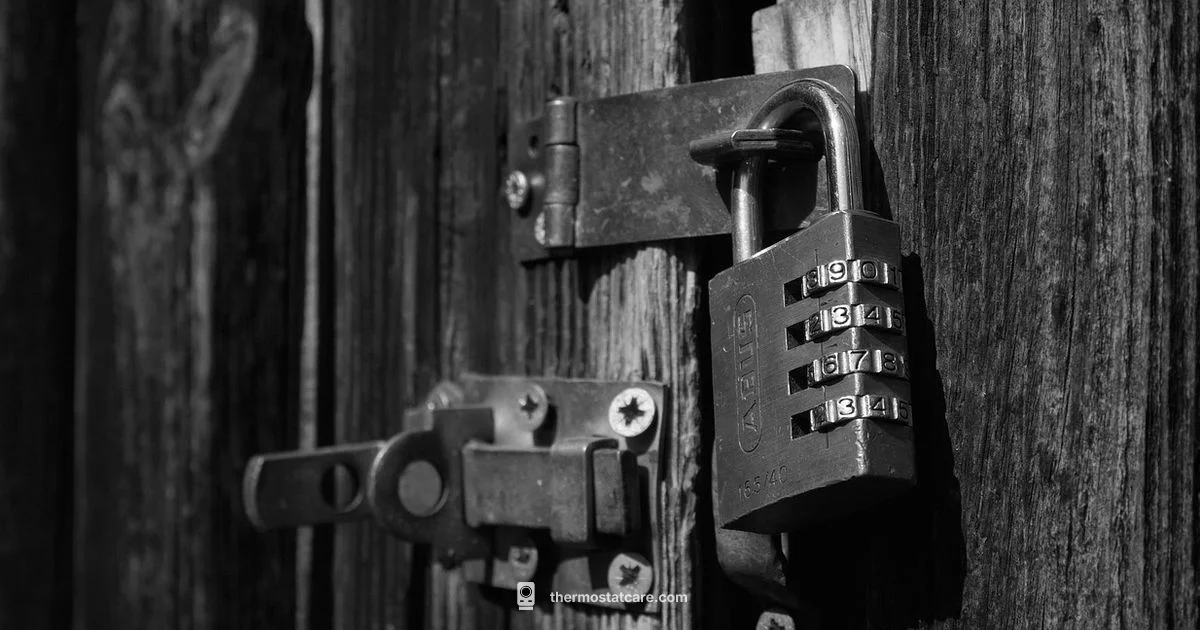 Lock Code Thermostat Lock Code Thermostat - Thermostat Care