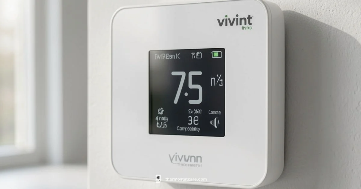 Vivint Thermostat Guide - Thermostat Care