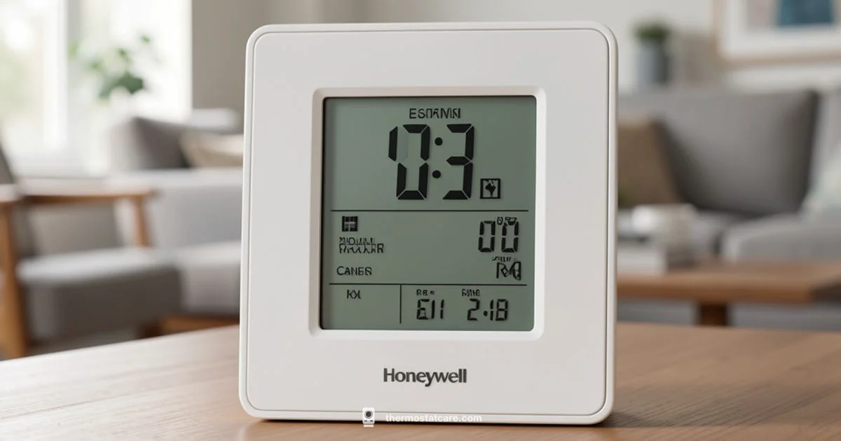 Honeywell 5 2 Day - Thermostat Care