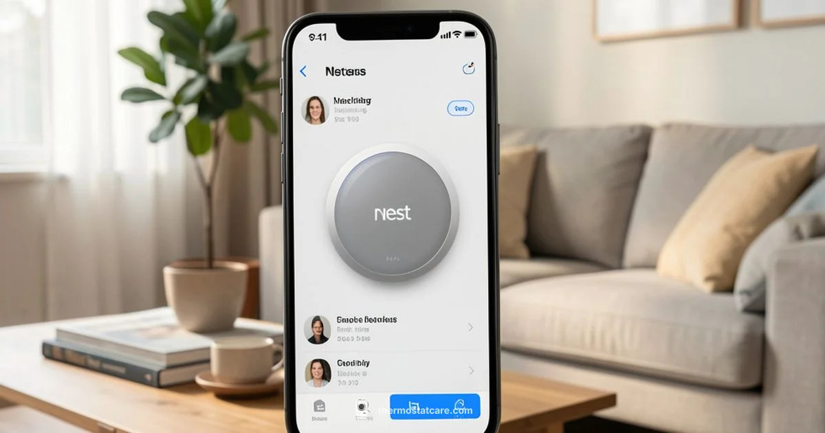 Nest App Guide Nest App Guide - Thermostat Care