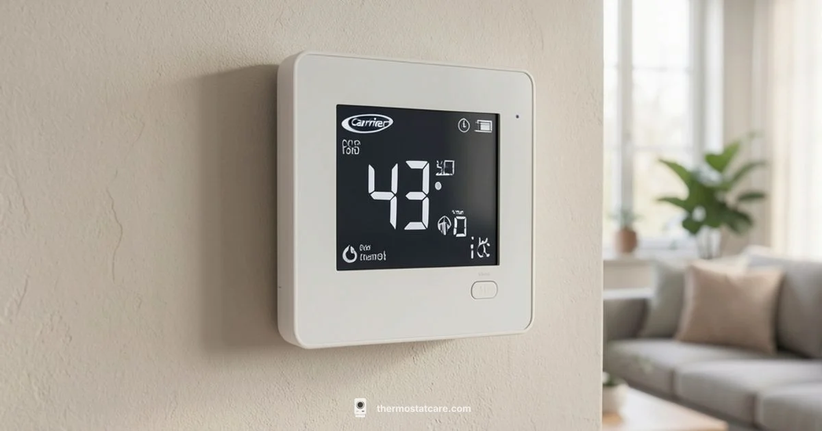 Carrier Thermostat Models - Thermostat Care
