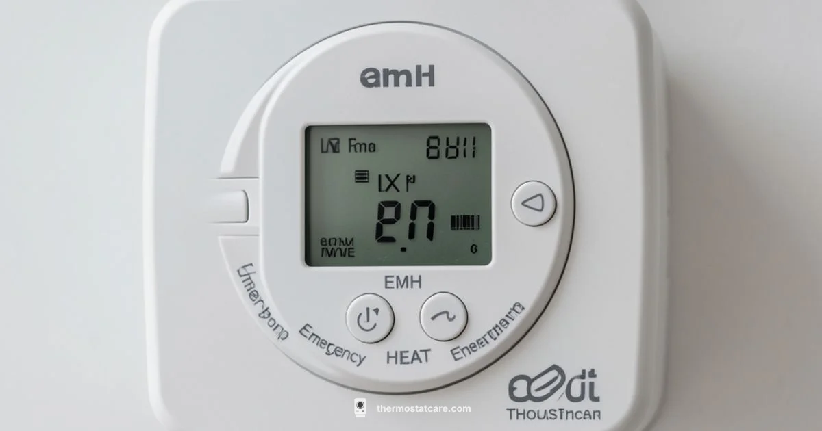 Emergency Heat EMH - Thermostat Care