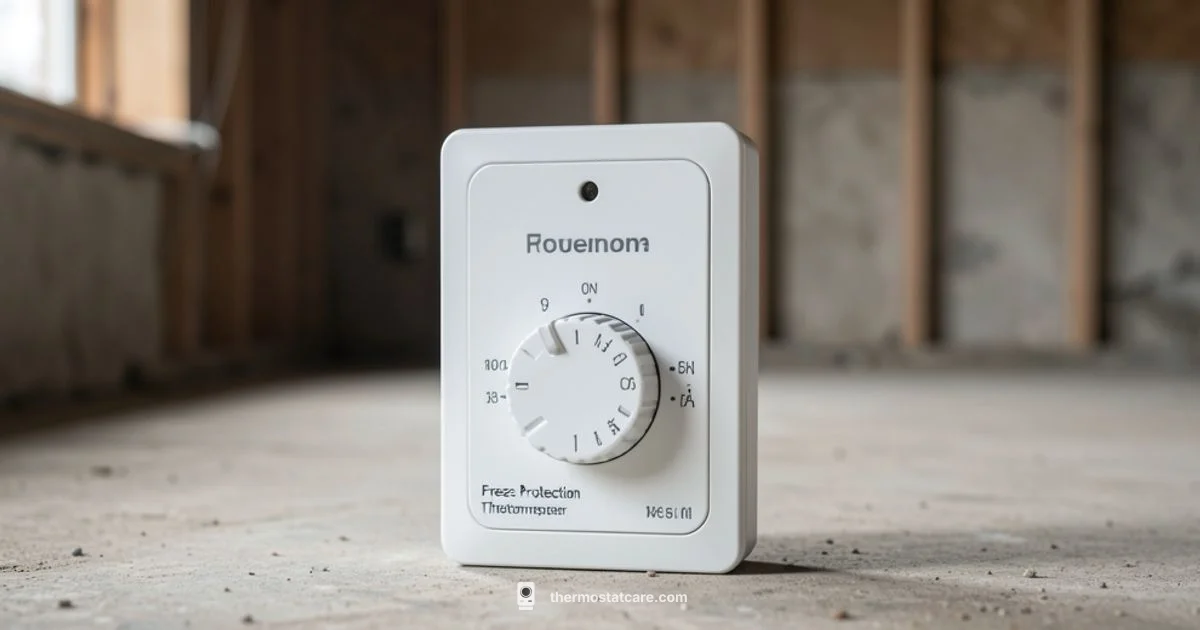 Winter Pipe Safety - Thermostat Care