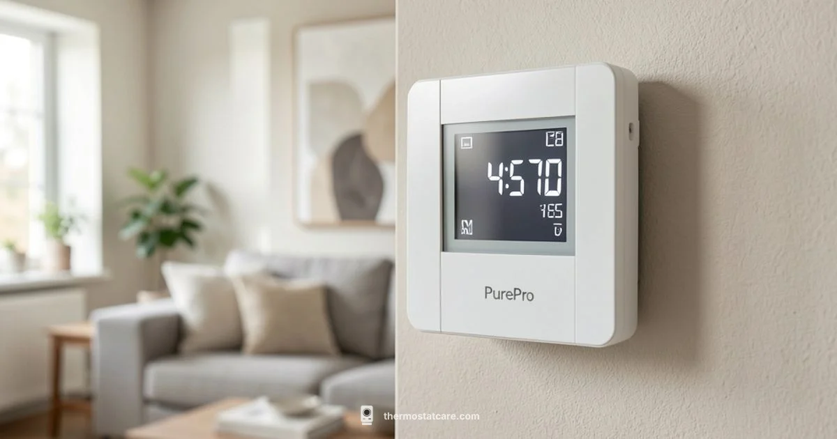 PurePro Thermostat Guide - Thermostat Care