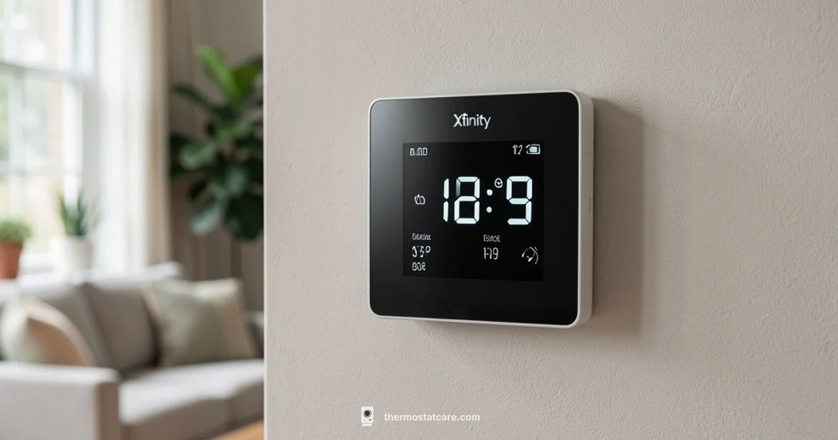 Xfinity Thermostat Guide - Thermostat Care
