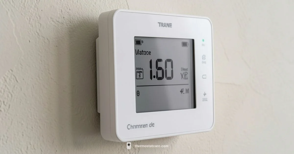 Trane Battery Guide - Thermostat Care