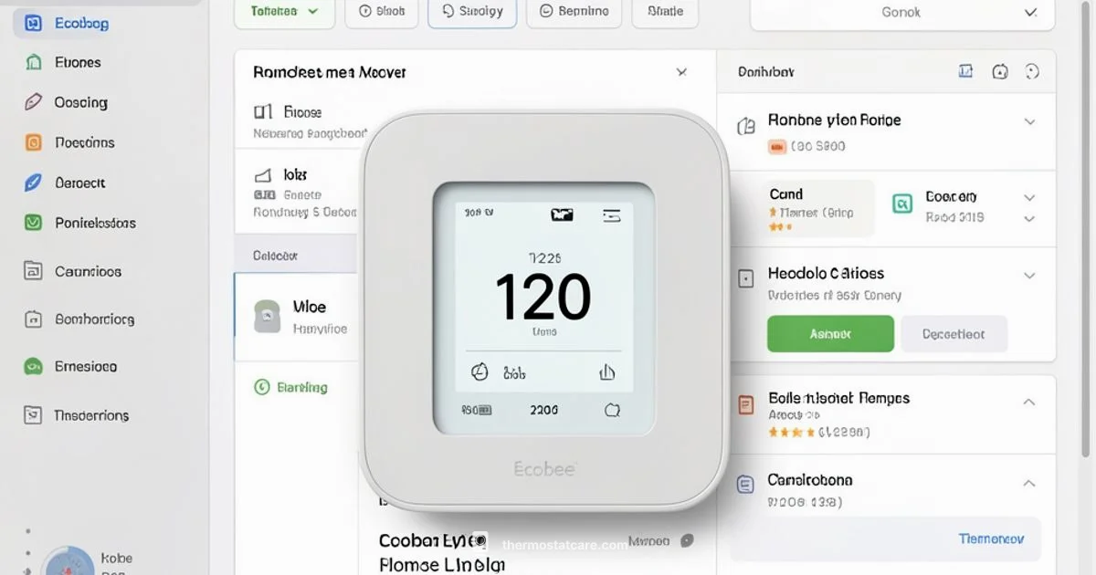Ecobee + Home Assistant - Thermostat Care