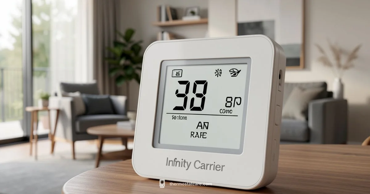 Infinity Carrier Setup Infinity Carrier Setup - Thermostat Care