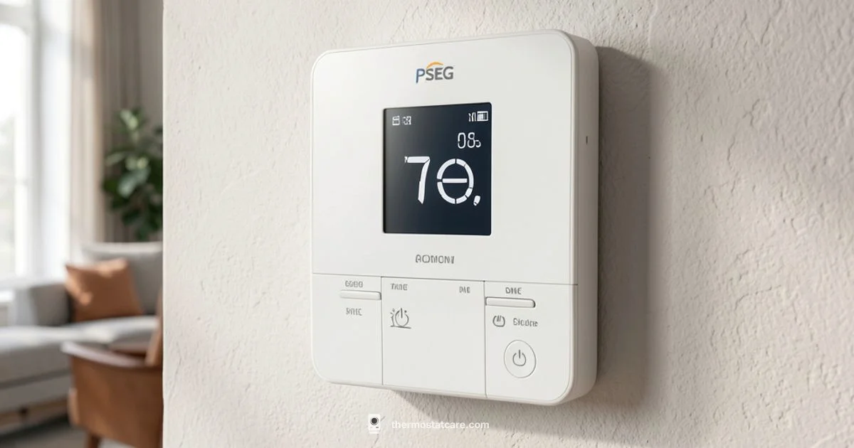 PSEG Thermostat Guide - Thermostat Care