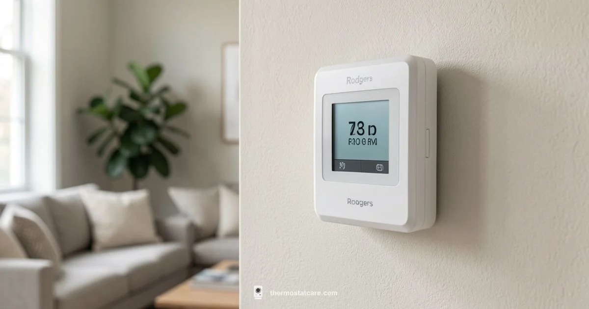 White Rodger Thermostat - Thermostat Care