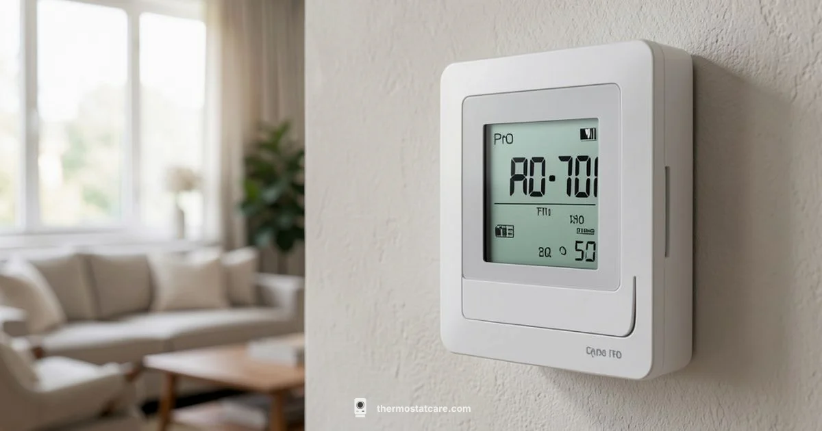 Pro T701 Overview - Thermostat Care