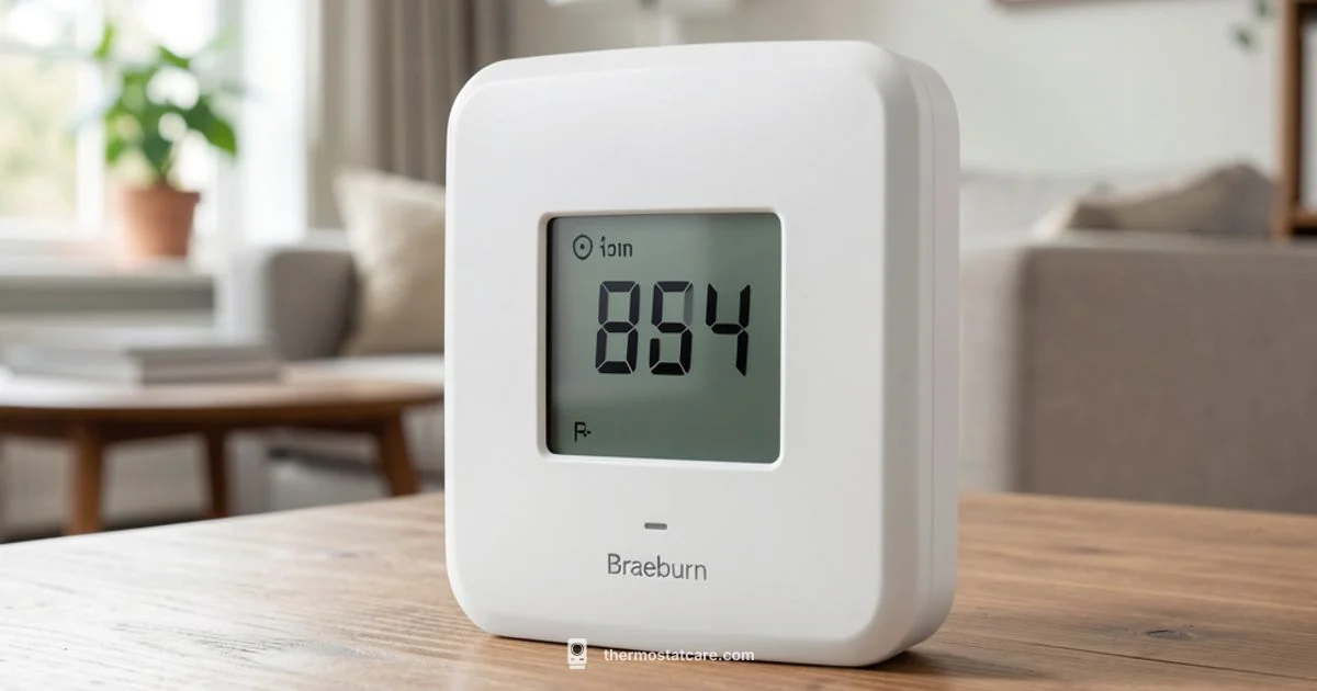 Braeburn Troubleshooting - Thermostat Care