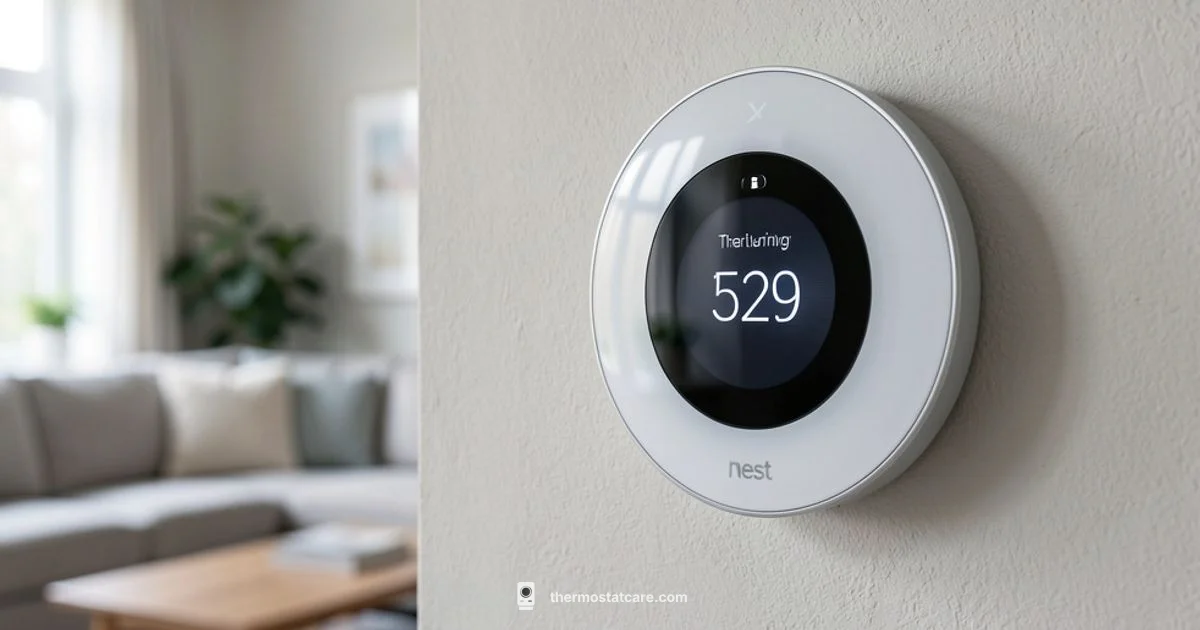 Nest Learning Thermostat - Thermostat Care
