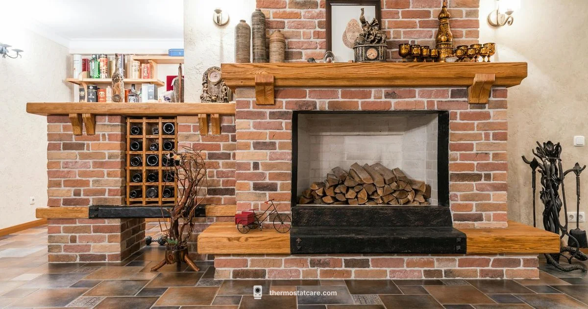 Gas Fireplace Control - Thermostat Care