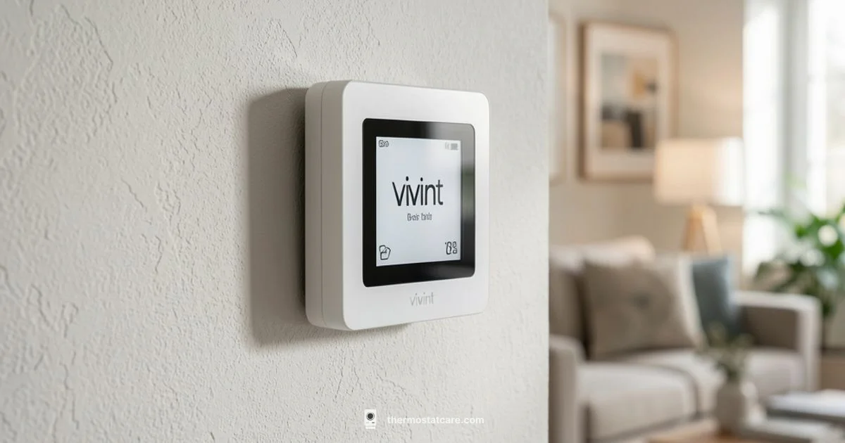 Vivint Thermostat Guide Vivint Thermostat Guide - Thermostat Care
