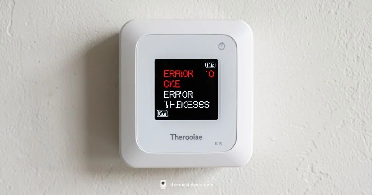 Error Fix Guide - Thermostat Care